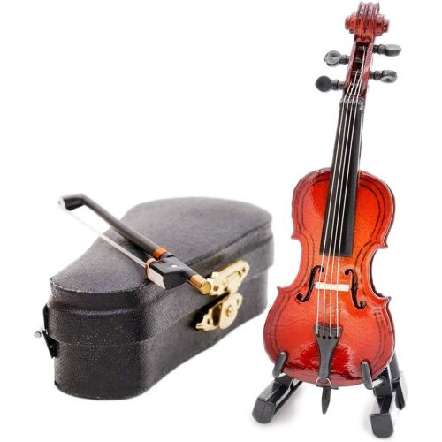  Odoria 1:12 Miniature Cello Mini Musical Instrument Dollhouse Furniture Model Decoration