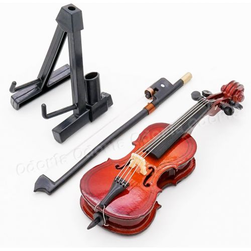  Odoria 1:12 Miniature Cello Mini Musical Instrument Dollhouse Furniture Model Decoration