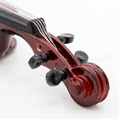  Odoria 1:12 Miniature Cello Mini Musical Instrument Dollhouse Furniture Model Decoration