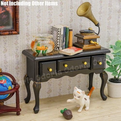  Odoria 1:12 Miniature Vintage Dresser Dollhouse Victorian Furniture Accessories