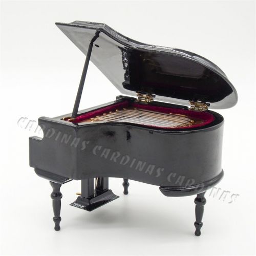  Odoria 1:12 Miniature Piano Mini Musical Instrument Dollhouse Furniture Model Decoration