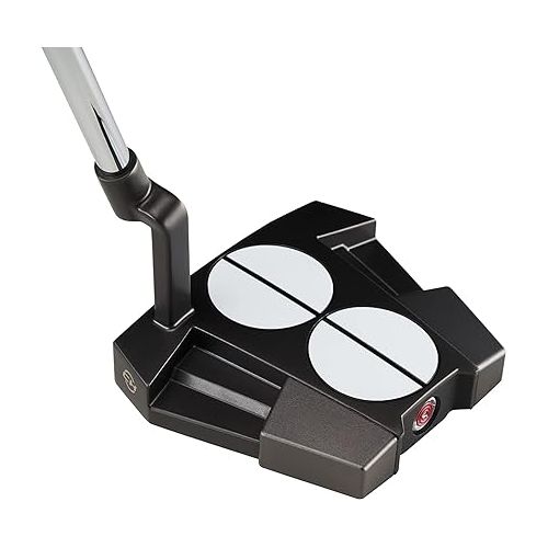  Odyssey Golf 2Ball Eleven Tour Lined Putter, Right Handed, Crank Hosel, 34 Inch Length, Pistol Grip