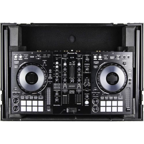  Odyssey Pioneer XDJ-RR Glide-Style Flight Case with 1 RU Rack (Black-Anodized Hardware)