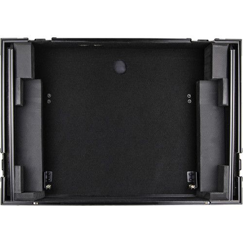  Odyssey Pioneer XDJ-RR Glide-Style Flight Case with 1 RU Rack (Black-Anodized Hardware)