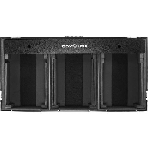  Odyssey Black Label Extra-Deep Coffin Flight Case for 12