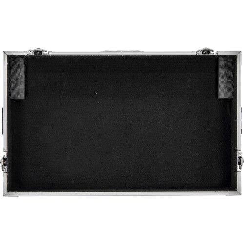  Odyssey Flight Zone Glide Style Flight Case for Pioneer DDJ-REV7 (Silver on Black)