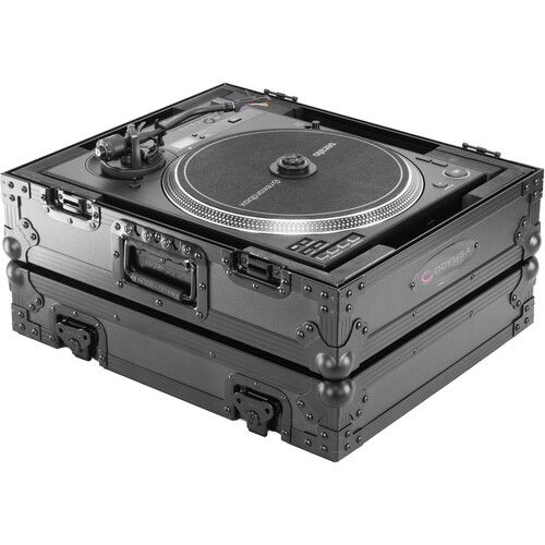  Odyssey Flight Case for Single Turntable (Black Trim and Hardware)