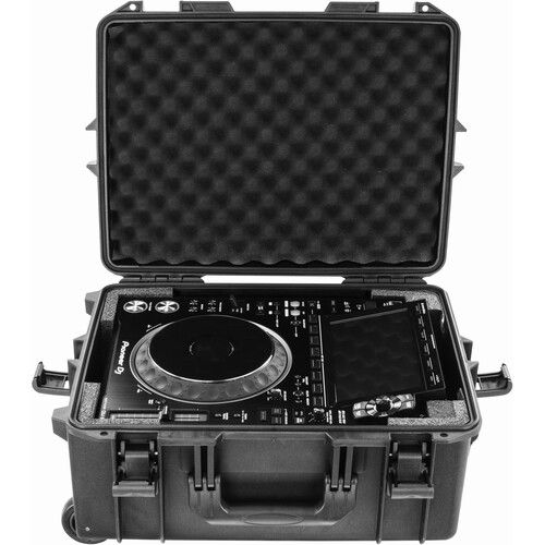  Odyssey Vulcan Series Dustproof and Waterproof Trolley Case for Pioneer DJ CDJ-3000 (Black)