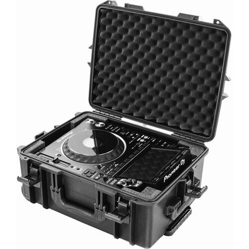  Odyssey Vulcan Series Dustproof and Waterproof Trolley Case for Pioneer DJ CDJ-3000 (Black)