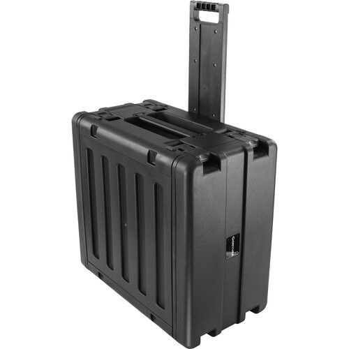  Odyssey Injection-Molded Rack Trolley Case (6 RU)