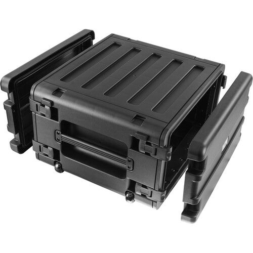  Odyssey Injection-Molded Rack Trolley Case (6 RU)