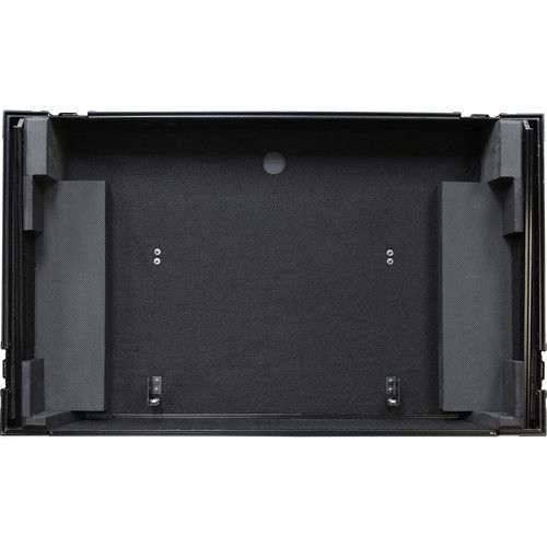  Odyssey Pioneer XDJ-XZ Black Label Glide Style Case with Wheels and 1 RU Rack (Black)