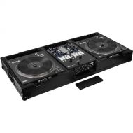Odyssey Black Label DJ Battle Coffin for Rane Seventy-Two Mixer and Two Rane Twelve Controllers
