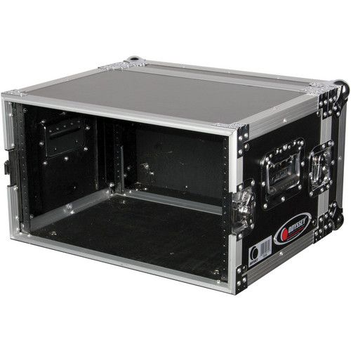  Odyssey FZER6 Flight Zone Shallow Six Space Special Effects Rack Case