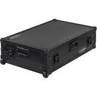 Odyssey I-Board Flight Case with Glide-Style Laptop Platform for Denon DJ SC LIVE 4 (All Black)