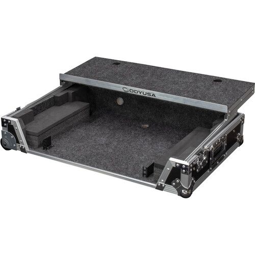  Odyssey DDJ-Rev5 1U Case with Wheels and Laptop Platform