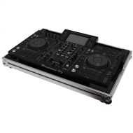 Odyssey Flight Zone Low Profile Series DJ Controller Case for Pioneer XDJ-RX or XDJ-RX2 (Silver and Black)