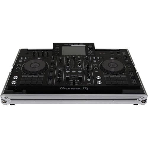  Odyssey Flight Zone Low Profile Series DJ Controller Case for Pioneer XDJ-RX or XDJ-RX2 (Silver and Black)