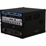Odyssey Black Label 8-Space Amp Rack Case