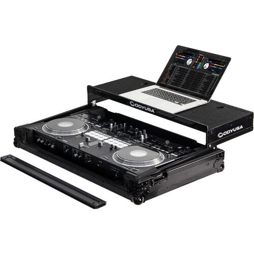  Odyssey Black Label Glide Style Flight Case for Pioneer DDJ-REV7 (Black on Black)