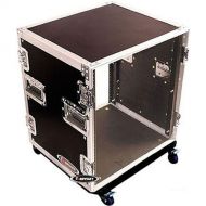 Odyssey FZAR12 Flight Zone 12 Space Amp Rack Case with Wheels