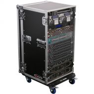 Odyssey FZAR20 Flight Zone 20 Space Amp Rack Case with Wheels