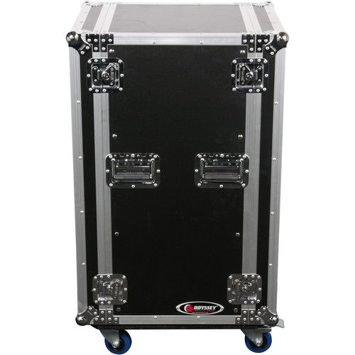  Odyssey FZAR20 Flight Zone 20 Space Amp Rack Case with Wheels