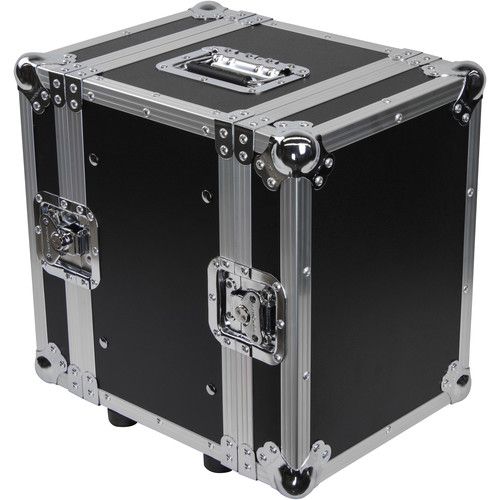  Odyssey Flight Zone Series Half-Rack Flight Case (8 RU)