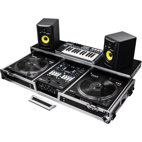  Odyssey FZGSPRA1272W DJ Coffin Case for Rane Seventy-Two & Rain Twelve Mixers