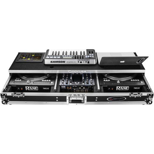  Odyssey FZGSPRA1272W DJ Coffin Case for Rane Seventy-Two & Rain Twelve Mixers