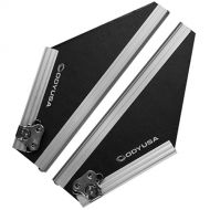 Odyssey Flight Zone Glide Style Glide Platform Angled Support Panels (Black and Silver)