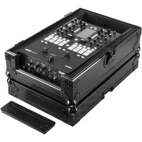  Odyssey Black Label Flight Case for Pioneer DJM-S7 & Rane Seventy-Two DJ Mixers (All Black)