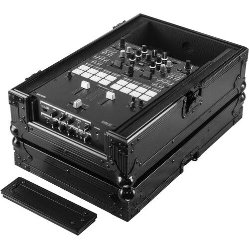  Odyssey Black Label Flight Case for Pioneer DJM-S7 & Rane Seventy-Two DJ Mixers (All Black)