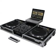 Odyssey Flight Zone - Universal Turntable DJ Coffin with Wheels & Glide Shelf