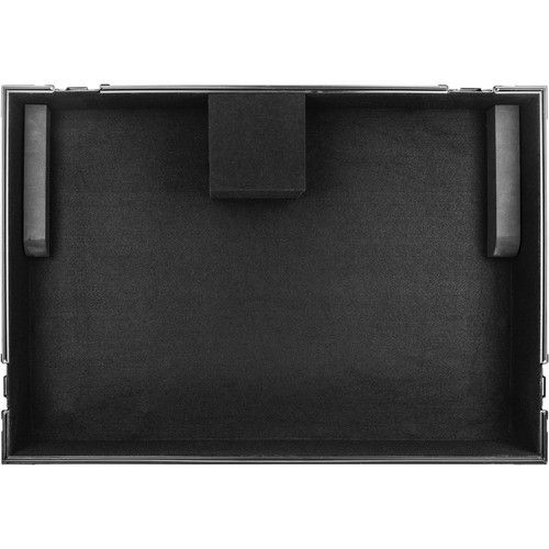  Odyssey Flight Zone Case with Laptop Platform and 2 RU Rackspace for Denon DJ Prime 4 (Black)