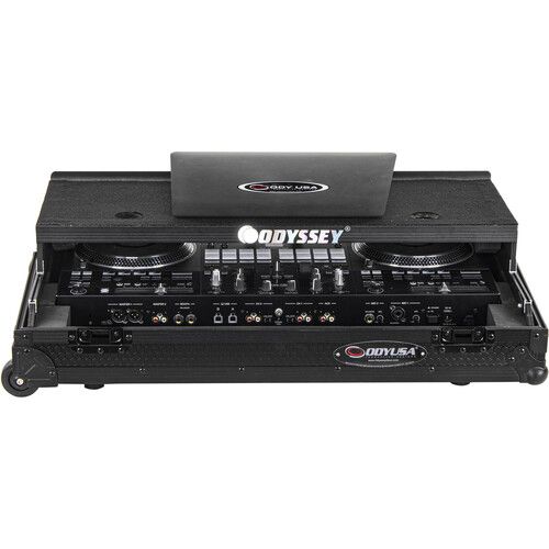  Odyssey Pioneer DDJ-Rev7 Industrial Board Flight Case with Glide-Style Laptop Platform