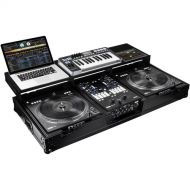 Odyssey DJ Coffin Case for Rane Seventy / Seventy-Two Mixer and Two Rane Twelve Players (Black Anodized)