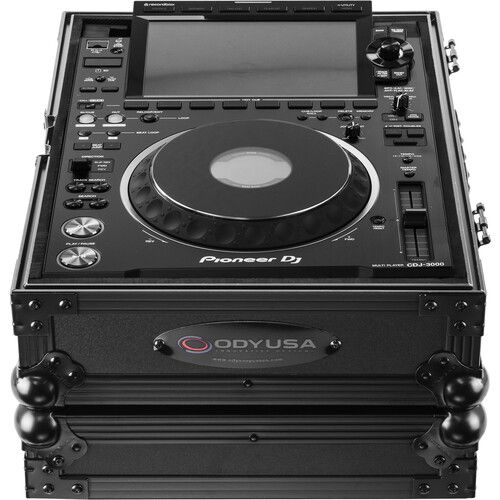  Odyssey Black Label Flight Case for Pioneer CDJ-3000 Media Player (All Black)