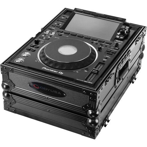  Odyssey Black Label Flight Case for Pioneer CDJ-3000 Media Player (All Black)