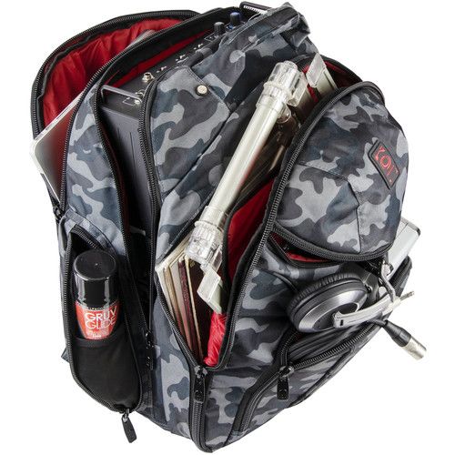  Odyssey Backspin 2 DJ Backpack (Gray Camouflage)