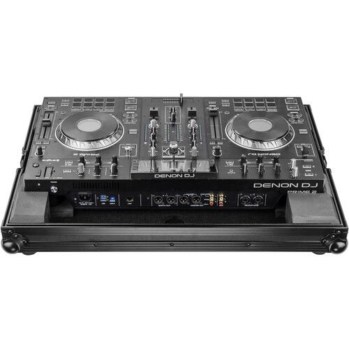  Odyssey Black Label Case for Denon Prime 2 DJ Controller System (All Black)