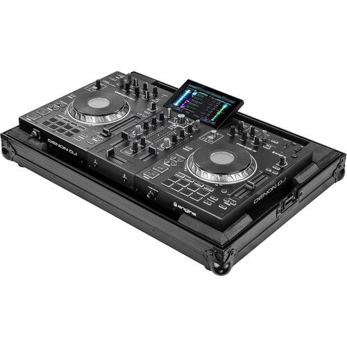  Odyssey Black Label Case for Denon Prime 2 DJ Controller System (All Black)