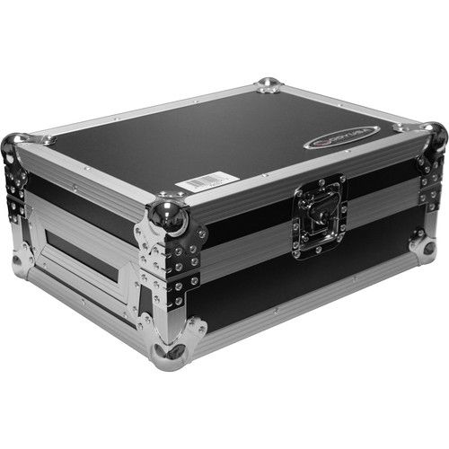  Odyssey Flight Zone Case for Universal Large Format Media Player (Silver on Black)