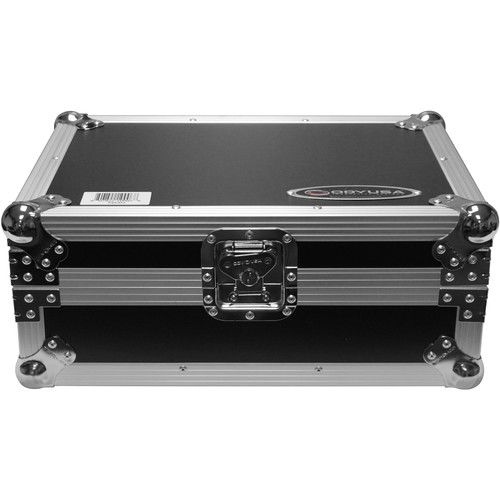  Odyssey Flight Zone Case for Universal Large Format Media Player (Silver on Black)