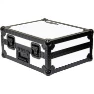 Odyssey Designer DJ Universal Turntable Flight Case (White with Shadow Black Trim)