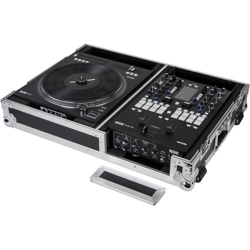  Odyssey Flight Zone Compact Battle Coffin for Rane Seventy-Two and Twelve Controller (Silver & Black)