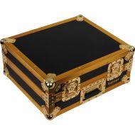 Odyssey Limited Edition Turntable Flight Case (Black & Gold)