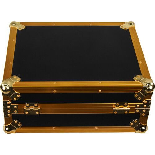  Odyssey Limited Edition Turntable Flight Case (Black & Gold)