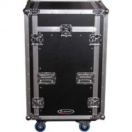 Odyssey FZGS1116W Flight Zone Glide Style Slanted Combo Rack Case