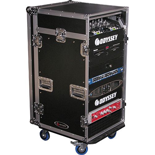  Odyssey FZGS1116W Flight Zone Glide Style Slanted Combo Rack Case